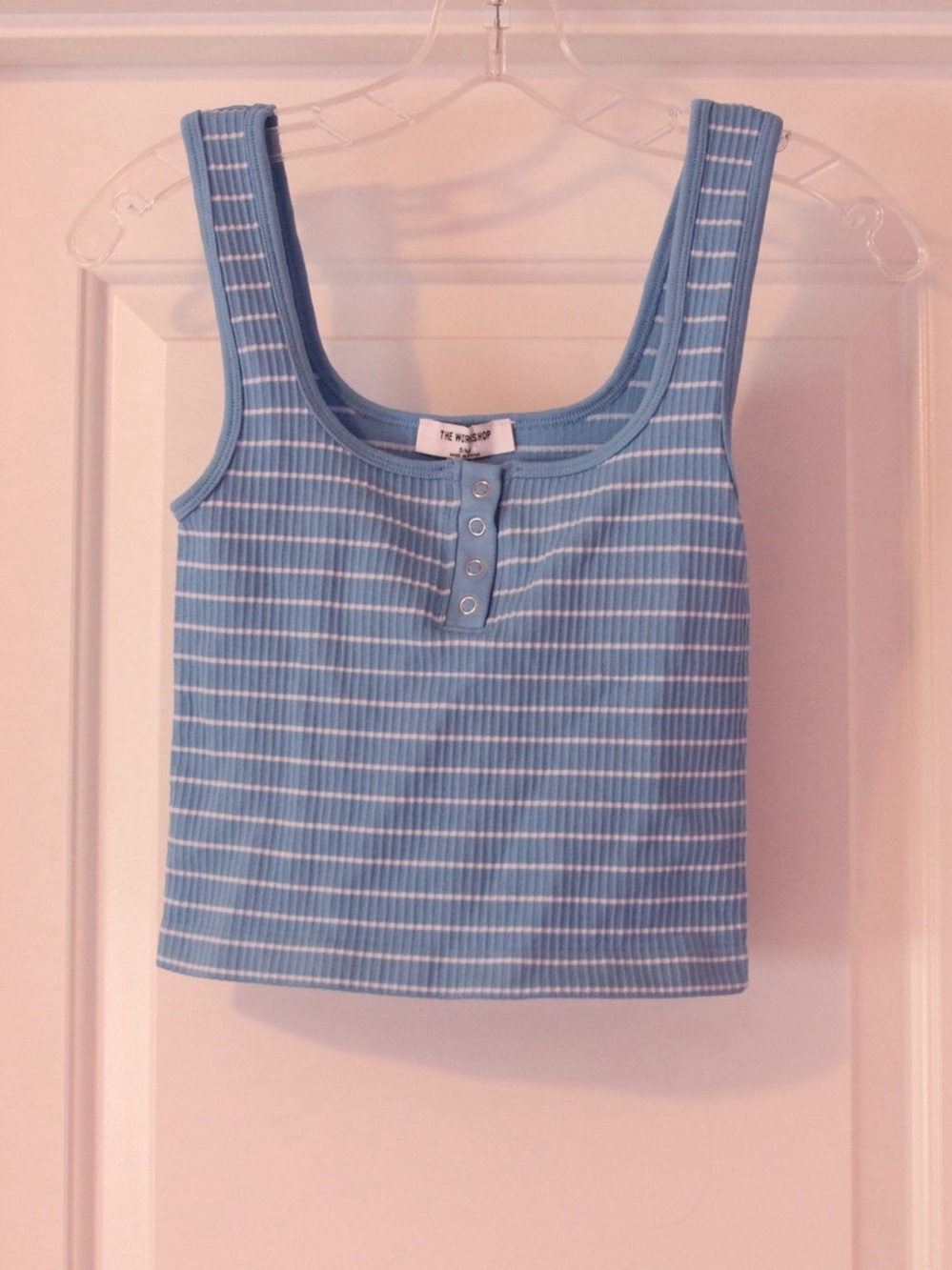 Striped Nit Tank Top